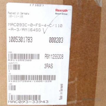 Rexroth Servomotor MAC093C-0-FS-4-C/110-A-3/AM164SG R911255308 REM