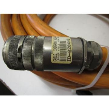 INDRAMAT REXROTH IKL0141 125M MOTOR POWER CABLE ASSEMBLY - USED - FREE SHIPPING