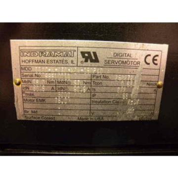 Rexroth / Indramat MDD112D-N-030-N2M-180PA0 Servo Motor, p/n: 262272