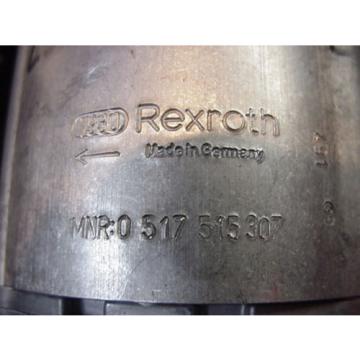 origin bosch rexroth hydraulic gear pumps 0517515307 Tang Drive hub mount