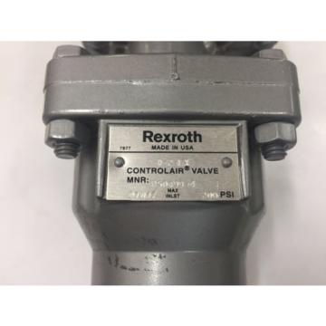 R431002655  Rexroth H-2 Controlair® Lever Operated Valves H-2-LX P 50499-4