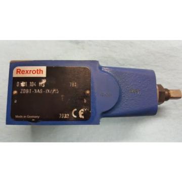 ZDBTXA81X315, Rexroth, Pressure Relief Valve