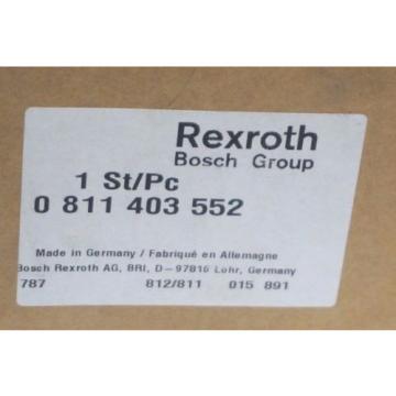 Origin BOSCH / REXROTH 0-811-403-552 CONTROL VALVE 4WRPNH-6-C3-B04L-2X/M/24PA6A