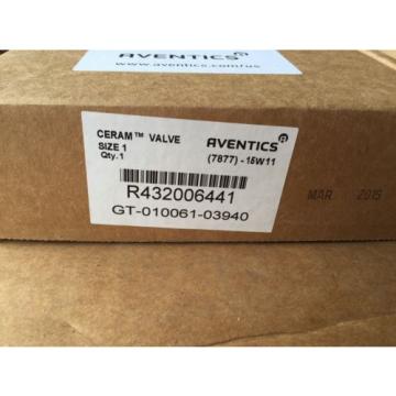 Rexroth Ceram Valve Size 1 GT10061-3940