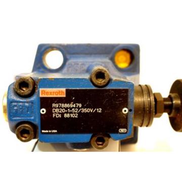 Origin REXROTH  R978869479 RELIEF VALVE DB20-1-52/350V/12