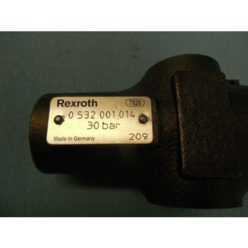 Origin BOSCH REXROTH HYDRAULIC THREADED PRESSURE RELIEF VALVE  0 532 001 014 209