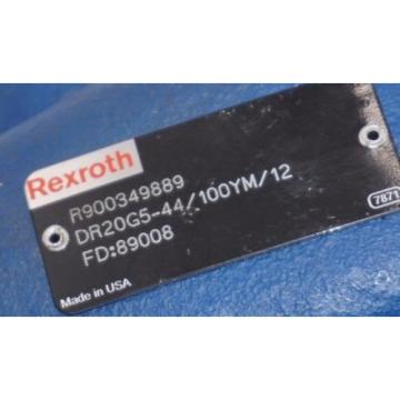 Origin BOSCH REXROTH R900349889 VALVE DR20G5-44/100YM/12