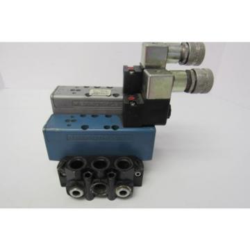 REXROTH R432006435 DUAL VALVE ASSEMBLY