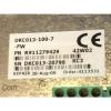 GUARANTEED FACTORY REFURBBED REXROTH INDRAMAT ECO SERVO DRIVE DKC013-100-7FW