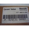 REXROTH CERAM VALVE P-026531-00002 #6 small image