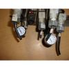 Rexroth Ceramic Lot of 5 Pneumatic Valves w/ Gauges GT-10061-2440 FREE SHIPPING