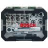 Bosch Screwdriver Bit And Ratchet Set, 26 Pieces