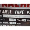 NACHI VARIABLE VANE PUMP VDR-1A-1A2-11 #5 small image