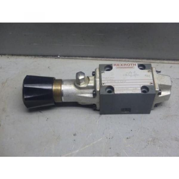 REXROTH HYDRONORMA HYDRAULIC VALVE_4 WMD 6 C51/F_4WMD6C51F #2 image