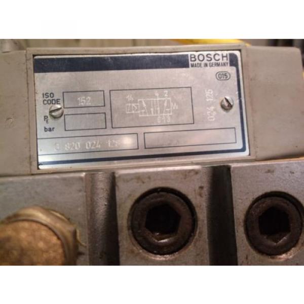 Bosch 0 820 024 128 Rexroth Valve Assembly 1B24210 221 FREE SHIPPING #2 image