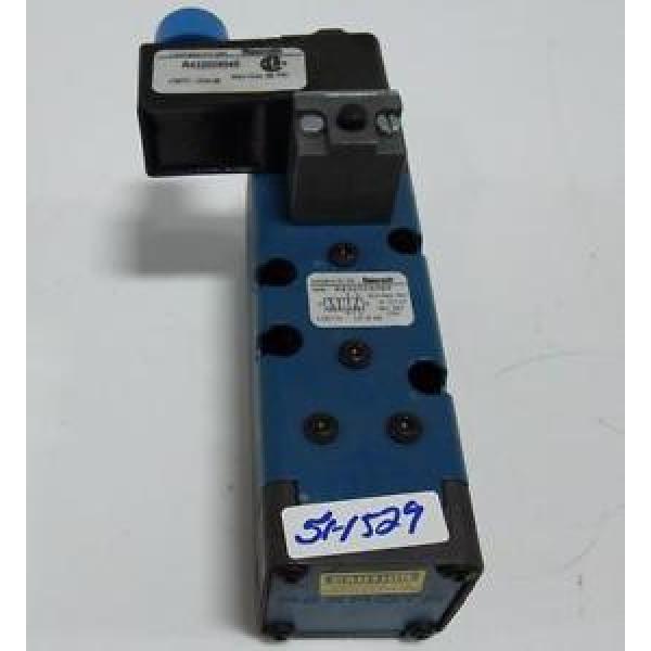 REXROTH 150PSI MAX SOLENOID VALVE R432006089 W/ R432009045 / 7877-10W48 Origin #1 image