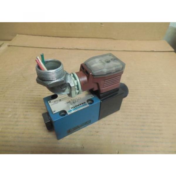 REXROTH SOLENOID VALVE 4WE6D60/EW110N9Z45 L/V RR00880057 #4 image