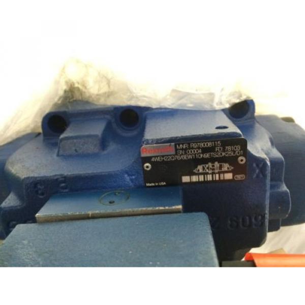 Origin REXROTH R900904406,Z2FS 6-44/1Q, VALVE,R978008115,4WE6J61/EW110N9DK25L CE #2 image