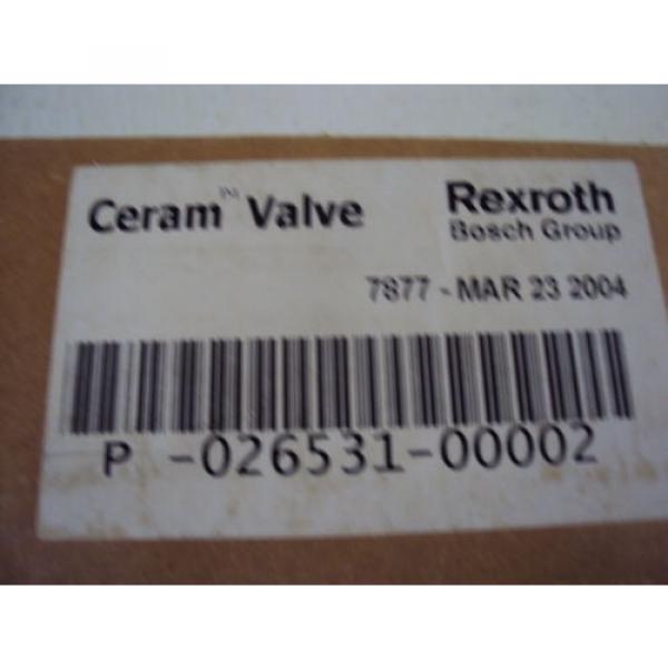 REXROTH CERAM VALVE P-026531-00002 #6 image