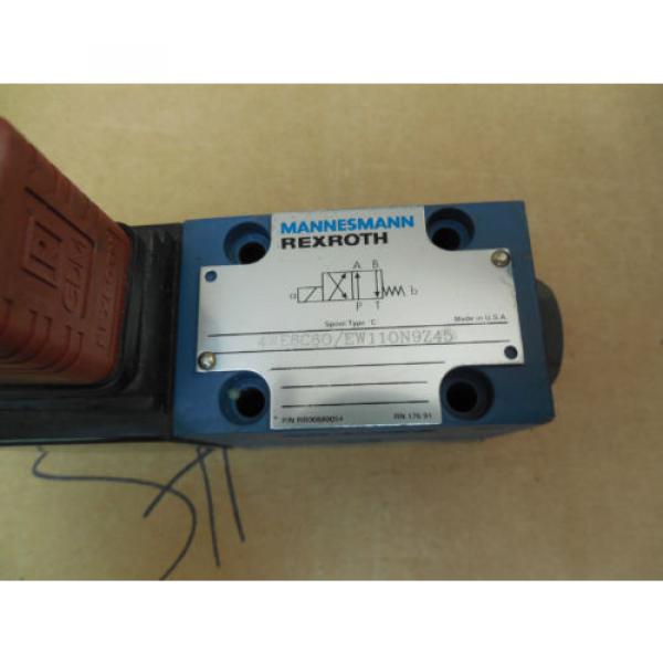 Mannesmann Rexroth Solenoid Valve 4WE6C60/EW11ON9Z45 4WE6C60 EW11ON9Z45 origin #2 image