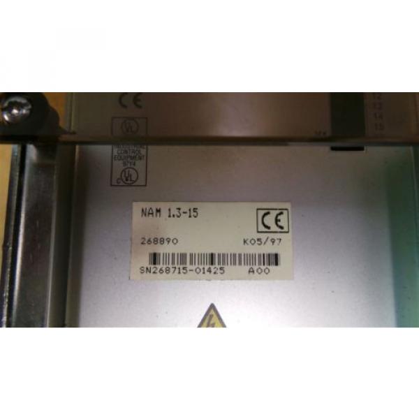 Rexroth Indramat NAM 13-15 Line Former AC Servo #2 image