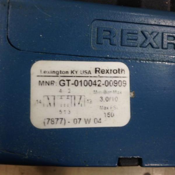 REXROTH CERAM GT-010042-00909 VALVE Origin U4 #2 image