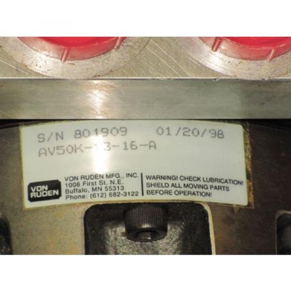 VON RUDEN HYDRAULIC MOTOR  AV50K-13-16-A #5 image