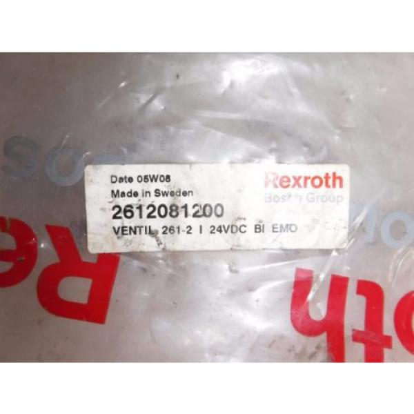 REXROTH BOSCH 261-208-120-0, 24VDC PNEUMATIC VALVE 2612081200 #7 image