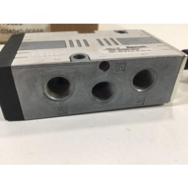 Rexroth R432016622 Manual Air Control Valve 4-Way 5 Ports 2 Position #3 image