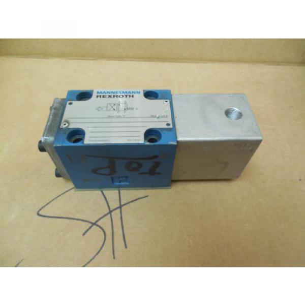 Mannesmann Rexroth Solenoid Valve 4WP6C52/N/5 4WP6C52N5 RR00885051 Used #1 image