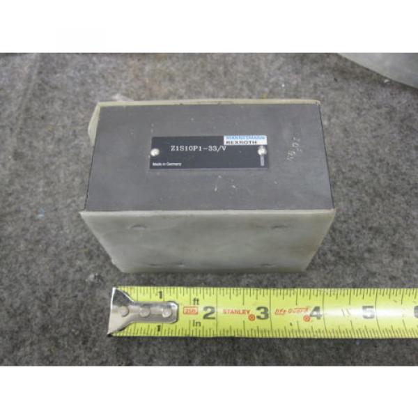 Origin REXROTH CHECK VALVE # Z1S10P1-33/V #1 image