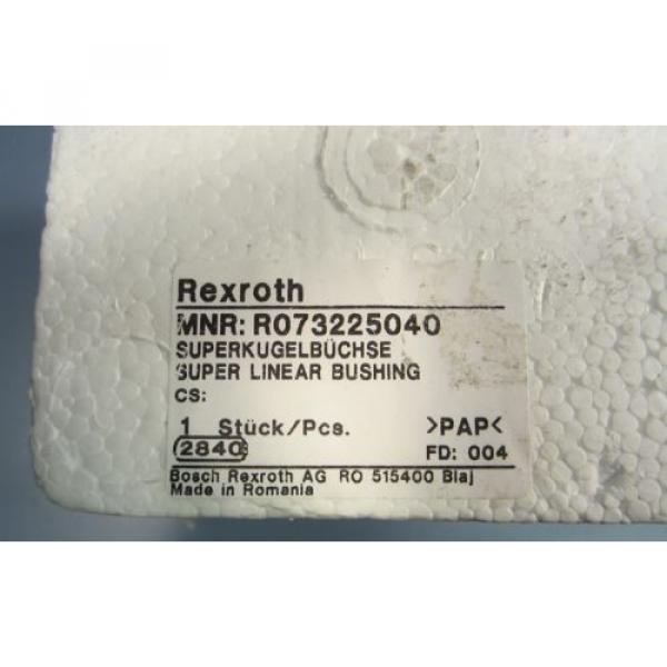 Bosch Rexroth Super Linear Bushing R0732-250-40 R073225040 NIB #3 image