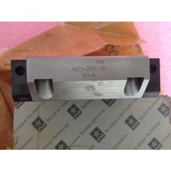 Star / Rexroth 1671-294-10 Runner Block / Ball Rail Kugel Fuhrungswagen #3 image