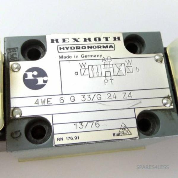 Rexroth China Mexico Wege-Schieberventil 4WE 6 G 33/G 24 Z4 GEB #2 image