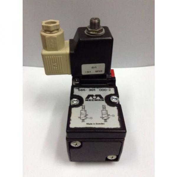 Mecman Rexroth Solenoid Valve, 565-301-000-2 24 V DC COIL #1 image