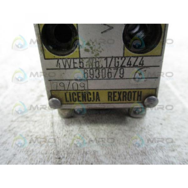 REXROTH 4WE5-N6-1/G24Z4 VALVE USED #4 image