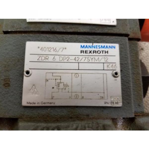 NOS REXROTH  4WE6JA51/BW110N9K4/B10 ZDR 6 DPW-42 DIRECTIONAL VALVE #3 image