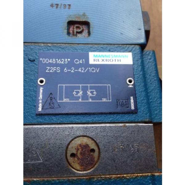 Origin MANNESMANN REXROTH 4WEH16D6X/6EG96NS2K4/D1 DIRECTIONAL VALVE 4WEH16D636EG96N #7 image