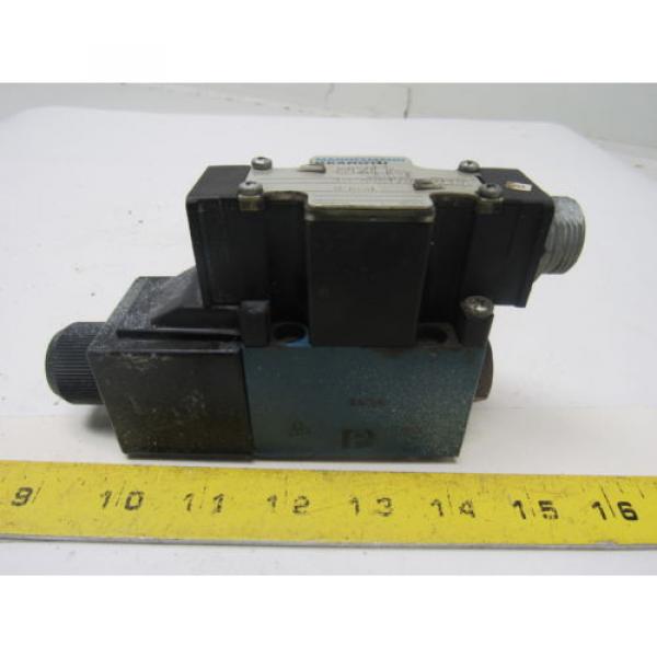 Rexroth Mannesmann 4WE6D61/0FEW110 Directional Hydraulic Valve 110V #1 image