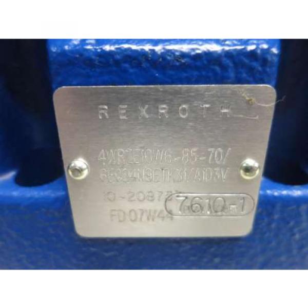 Origin REXROTH 4WRZE10W6-85-70/6E624N9ETK31/A1D3V HYDRAULIC SOLENOID VALVE D518078 #8 image