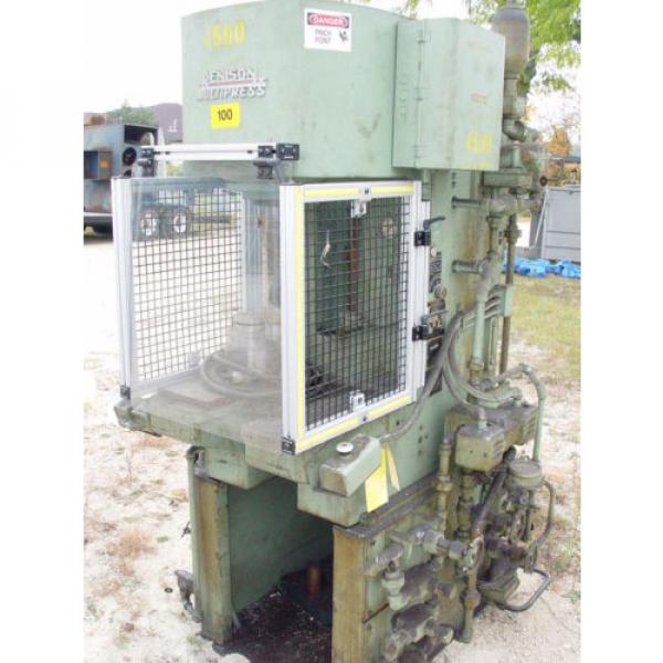 10 Ton Denison C-Frame Hydraulic Multi-Press w/Safety Enclosure #T100LA72S210 #6 image