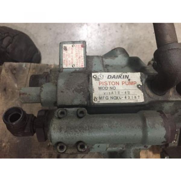 Daikin Pump V15A1R-40 w/Motor M15A1-2-30 MI5AI-2-30 FREE SHIPPING #2 image