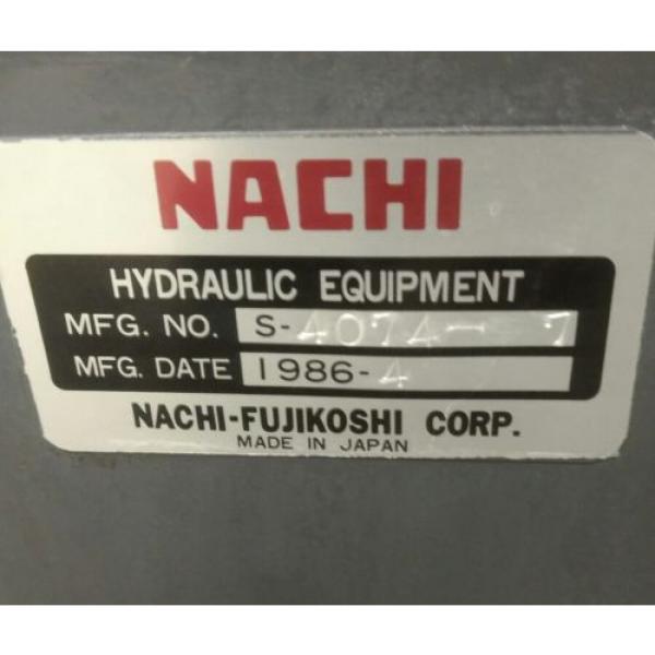 NACHI HYDRAULIC UNIT #7 image