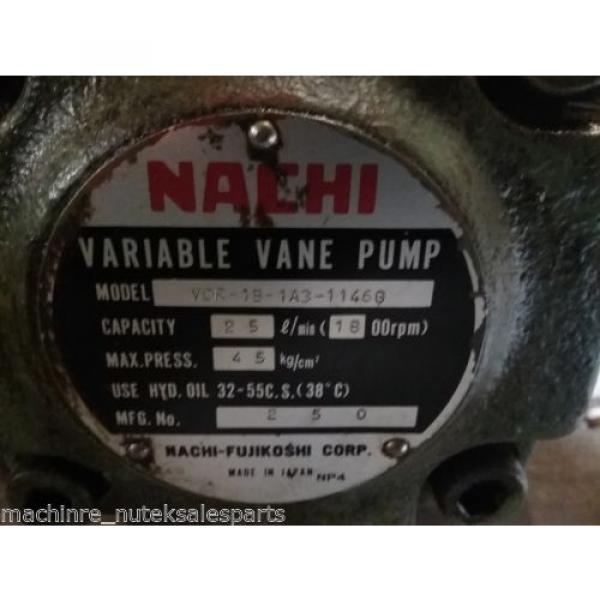 NACHI UNI MOTOR LTIS-90R _UVD-1A-A3-22-4-1034J_VDR-1B-1A3-1146G #6 image