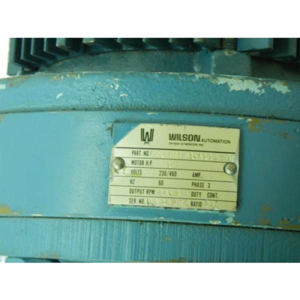 SUMITOMO/WILSON AUTOMATION CNFMS1-4115YB USED SM-CYCLO INDUCTION MOTOR/REDUCER #4 image