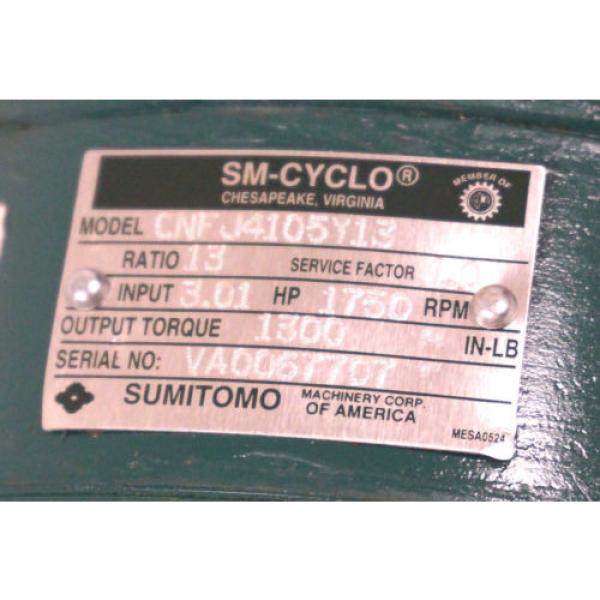 Origin SUMITOMO CNFJ4105Y13 SM-CYCLO REDUCER #3 image