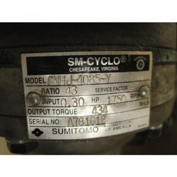 Origin SUMITOMO SM-CYLCO CNHJ-4085-Y REDUCER #2 image