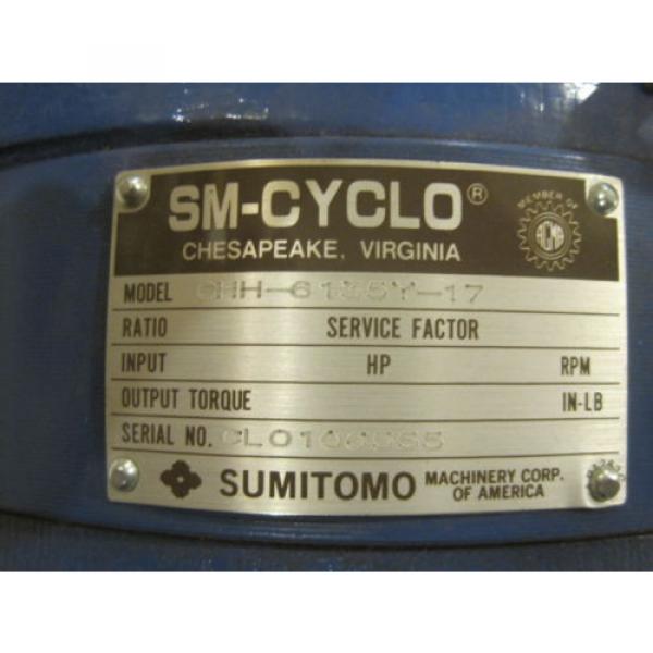 Origin  SUMITOMO SM-CYCLO CCH-6135Y-17 REDUCER CCH6135Y17 #3 image