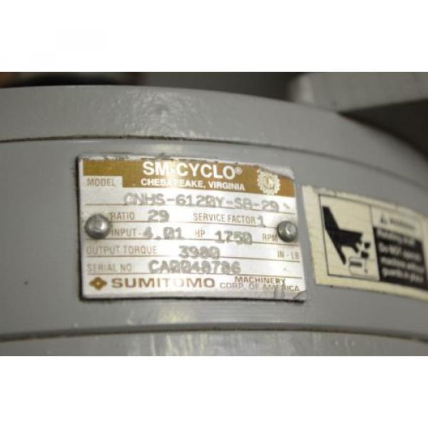 Sumitomo, 15 HP, 603 RPM, CNHS-6120Y-SB-29, Gearbox #5 image