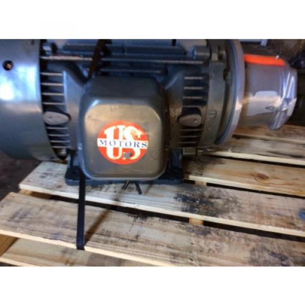 US 60hp motor, cat#H60E2ES, fr-364TS, mod#S181A, 1785/1475rpm w/ rexroth pumps #3 image